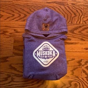 Muskoka purple hoodie